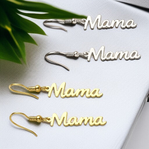 Sparkle as a Mama: Delicate Mama Earrings for Every Celebration!
