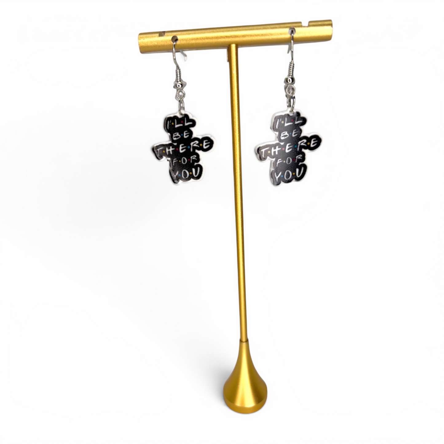 I’ll Be There For You – FRIENDS Inspired BFF Earrings