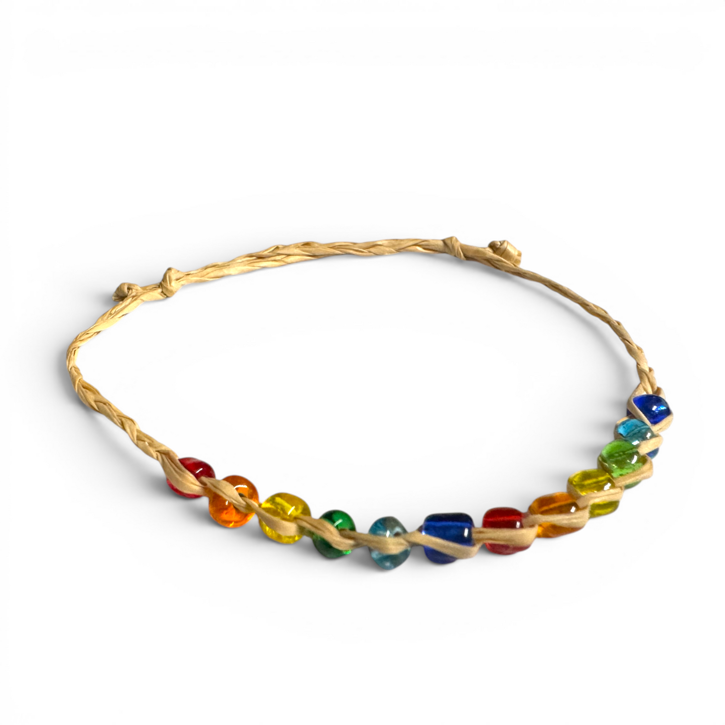 Rainbow Beaded Friendship Bracelet - The Perfect Accessory! 🌈