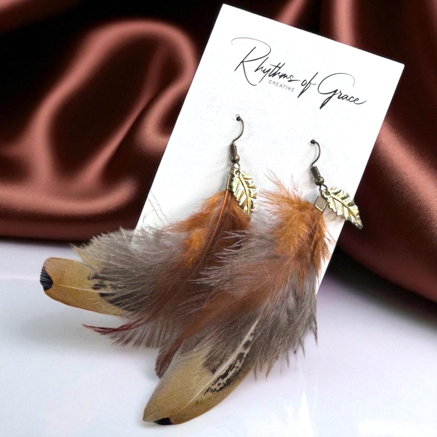 Feather Dangle Earrings – Boho Chic in Every Color! 🪶