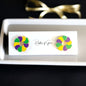 Celebrate in Style: Colorful Mardi Gras Stud Earrings - Fleur de Lis & Kingcake Designs!