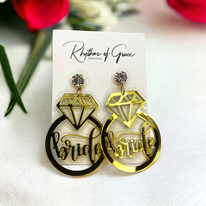 Elevate Your "I Do" Moments with Our Stunning Bride Earrings! ✨