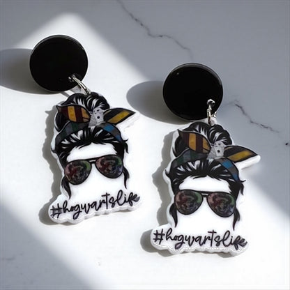 Hogwarts Earrings: Wear Your Wizarding World Adventures! ✨ - Rhythms of Grace Creative