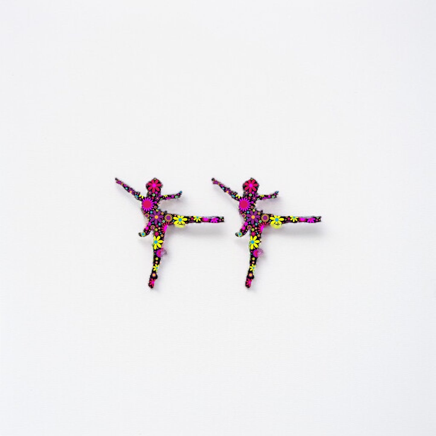 Sparkle Like a Superstar: Dancer Stud Earrings for Every Twirl and Tumble!