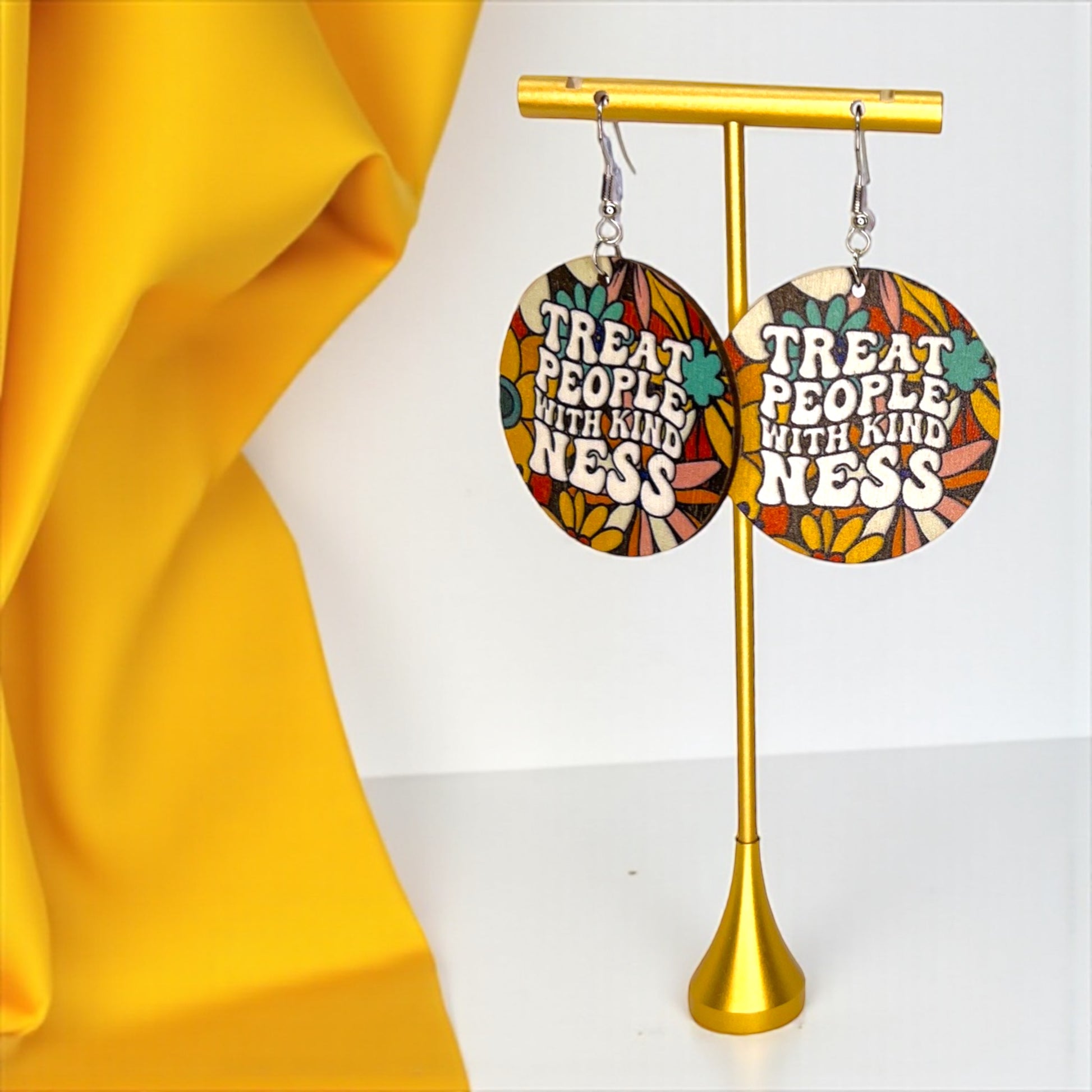 Kindness Earrings Collection: Spread Love & Positivity! 🌈 - Rhythms of Grace Creative