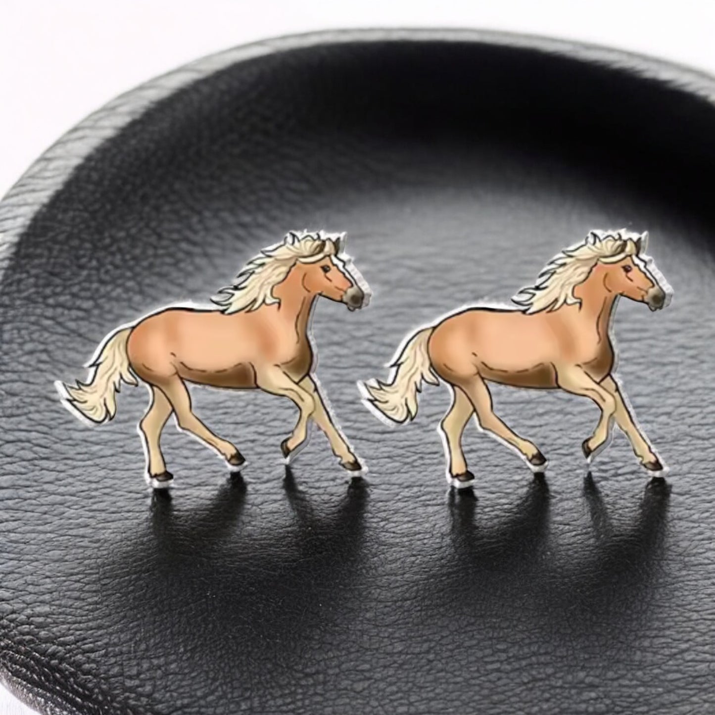 Hoofin' It in Style: Adorable Horse Stud Earrings!