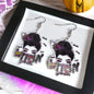 Witchy Woman Dangle Earrings – Acrylic & Stainless Steel Hooks - Rhythms of Grace Creative