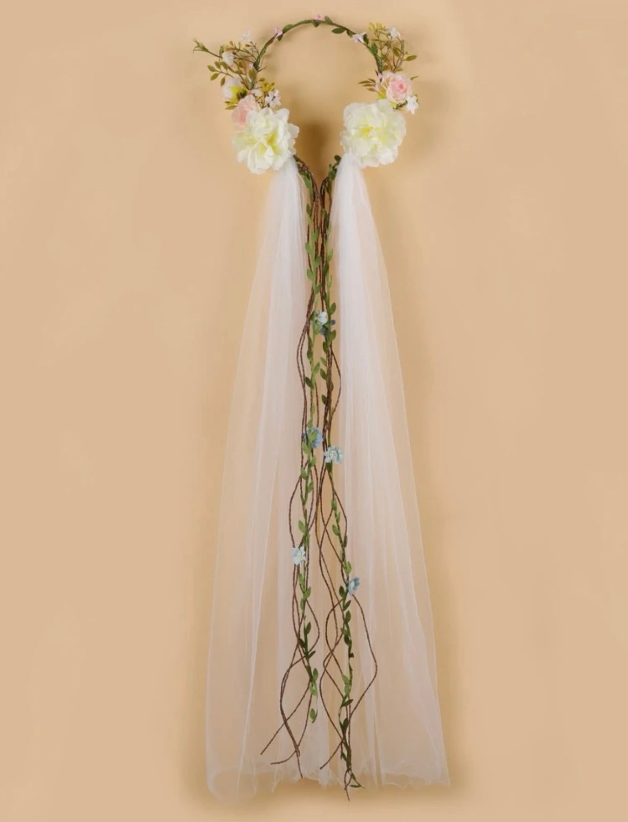 Blooming Beauty: The Woodland Goddess Headpiece 🌼 - Rhythms of Grace Creative