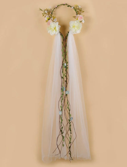 Blooming Beauty: The Woodland Goddess Headpiece 🌼 - Rhythms of Grace Creative