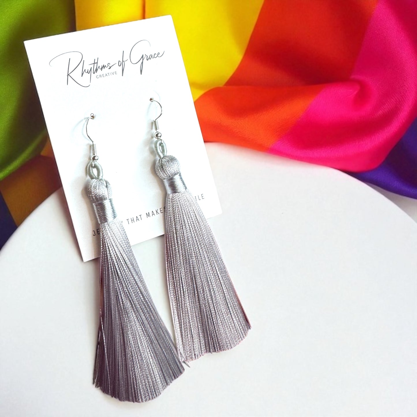Tassel Power: Colorful Boho Dangle Earrings in 9 Vibrant Shades!