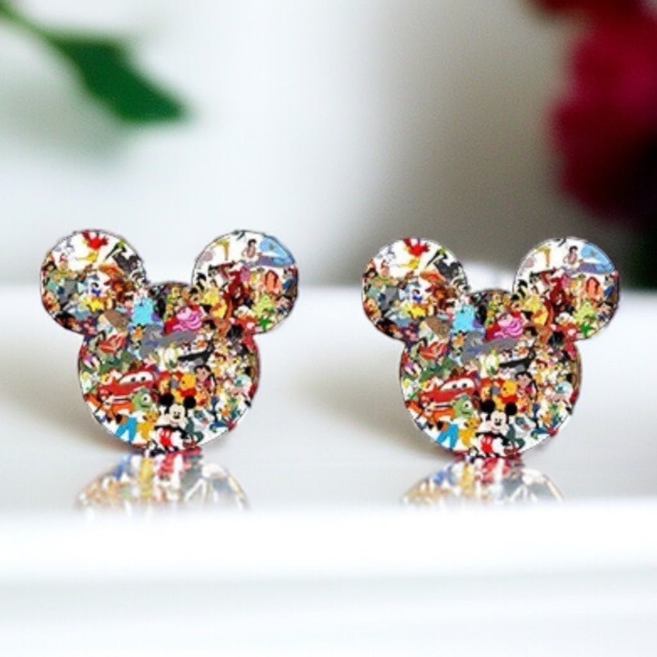 Enchanting Mouse Ears Stud Earrings – Add Some Magic to Your Day!