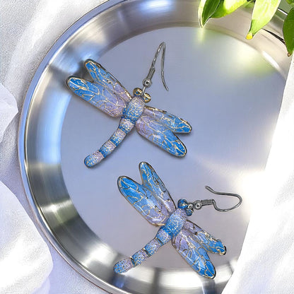 Catch the Whimsy! Dragonfly Dangle Earrings