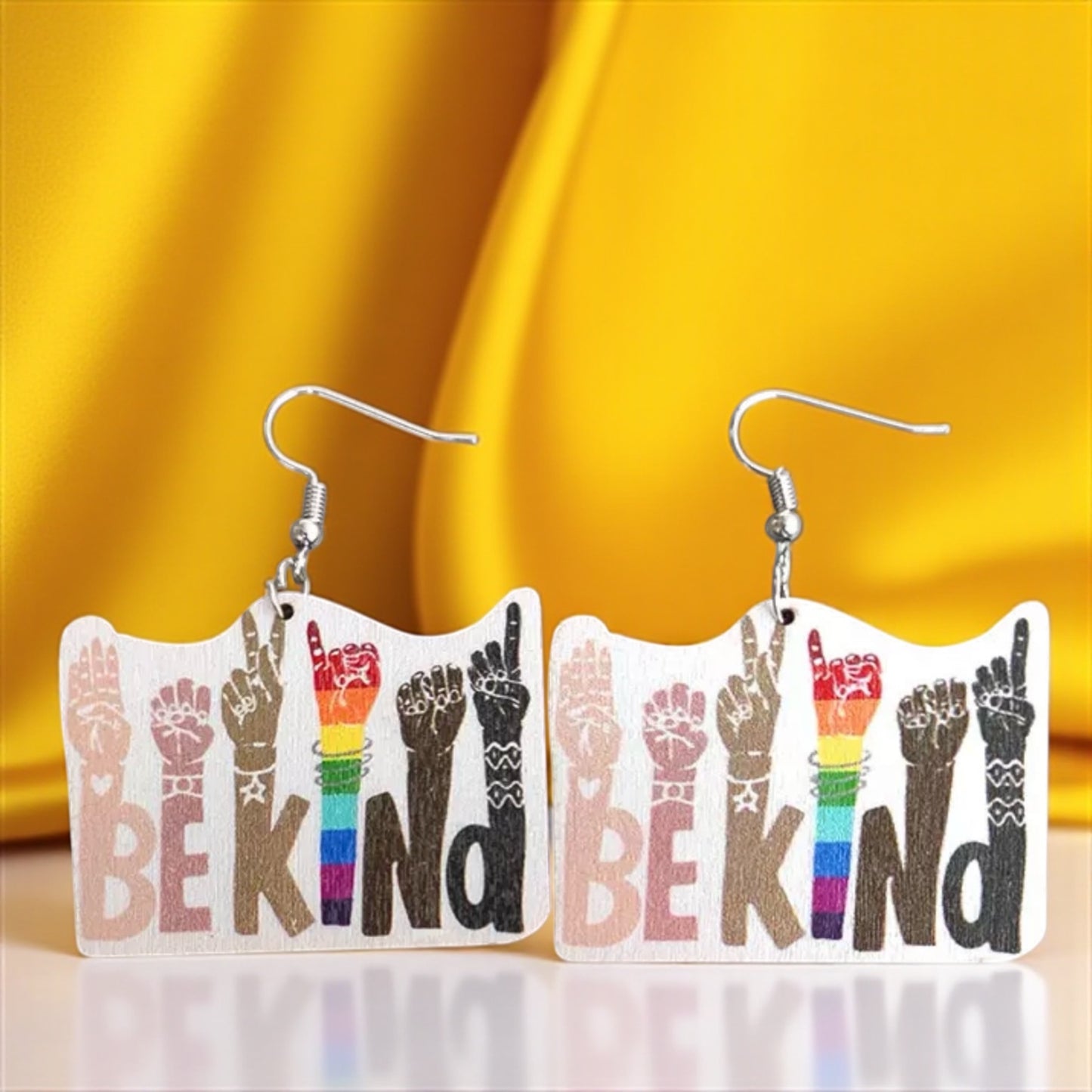 Kindness Earrings Collection: Spread Love & Positivity! 🌈 - Rhythms of Grace Creative