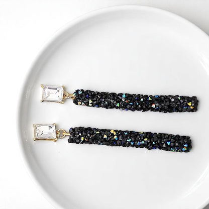 Sparkle & Dazzle Rhinestone Dangle Earrings ✨
