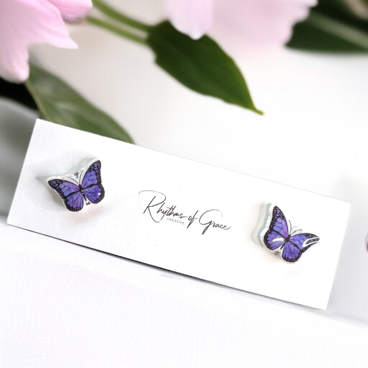 Flutter into Fashion with Our Butterfly Stud Earrings! 🌟
