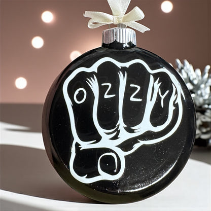 Celebrate a Legend: Hand-Painted Ozzy Ornaments! 🎶
