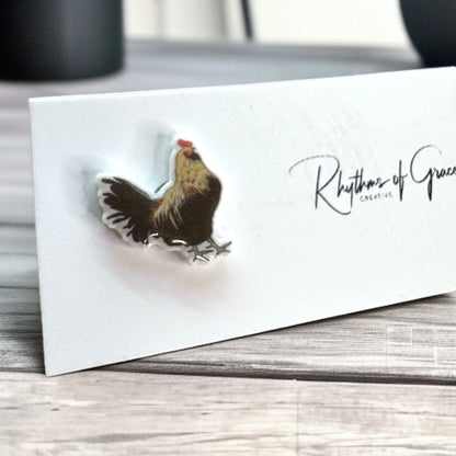 Cluck-tastic Chicken Stud Earrings – Three Charming Styles!