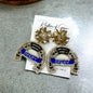 Derby Dangle Earrings – The Perfect Accessory for Derby Day!