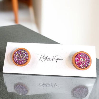 Sparkle & Shine: Faux Druzy Stud Earrings! ✨