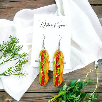 Sub-tastic Sandwich Earrings: Foodie Fashion That’s a Bite Above!