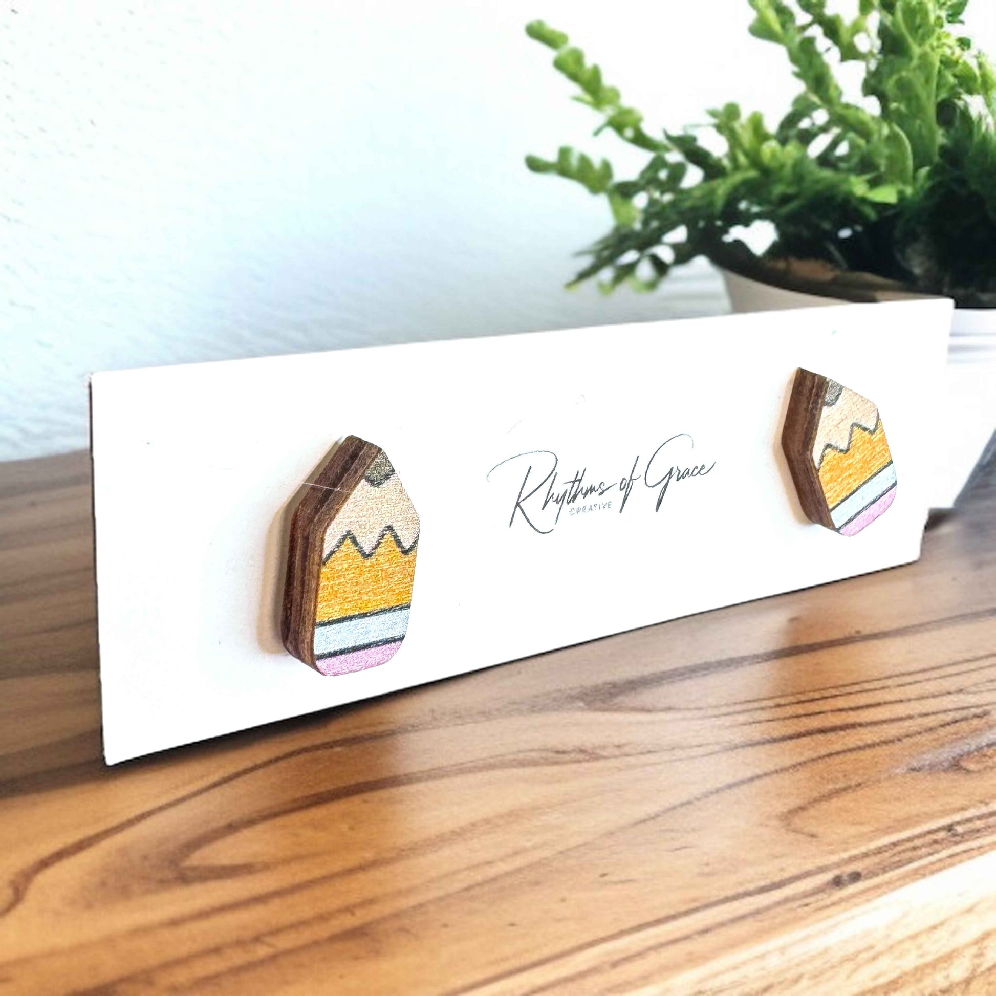Pencil Me In: A+ Teacher Earrings That Write Style!