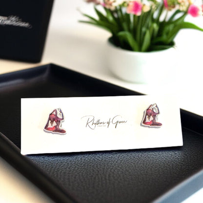 Sparkle Like a Superstar: Dancer Stud Earrings for Every Twirl and Tumble!
