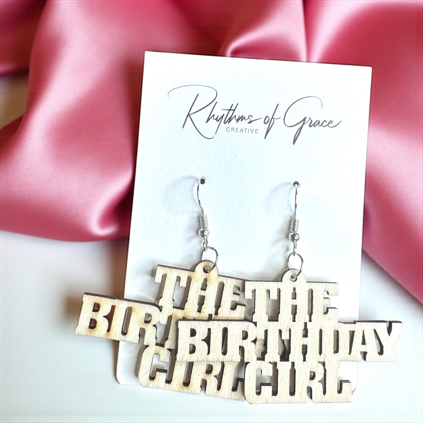 Party Vibes: 'Birthday Girl' Earrings for the Ultimate Celebration! - Rhythms of Grace Creative