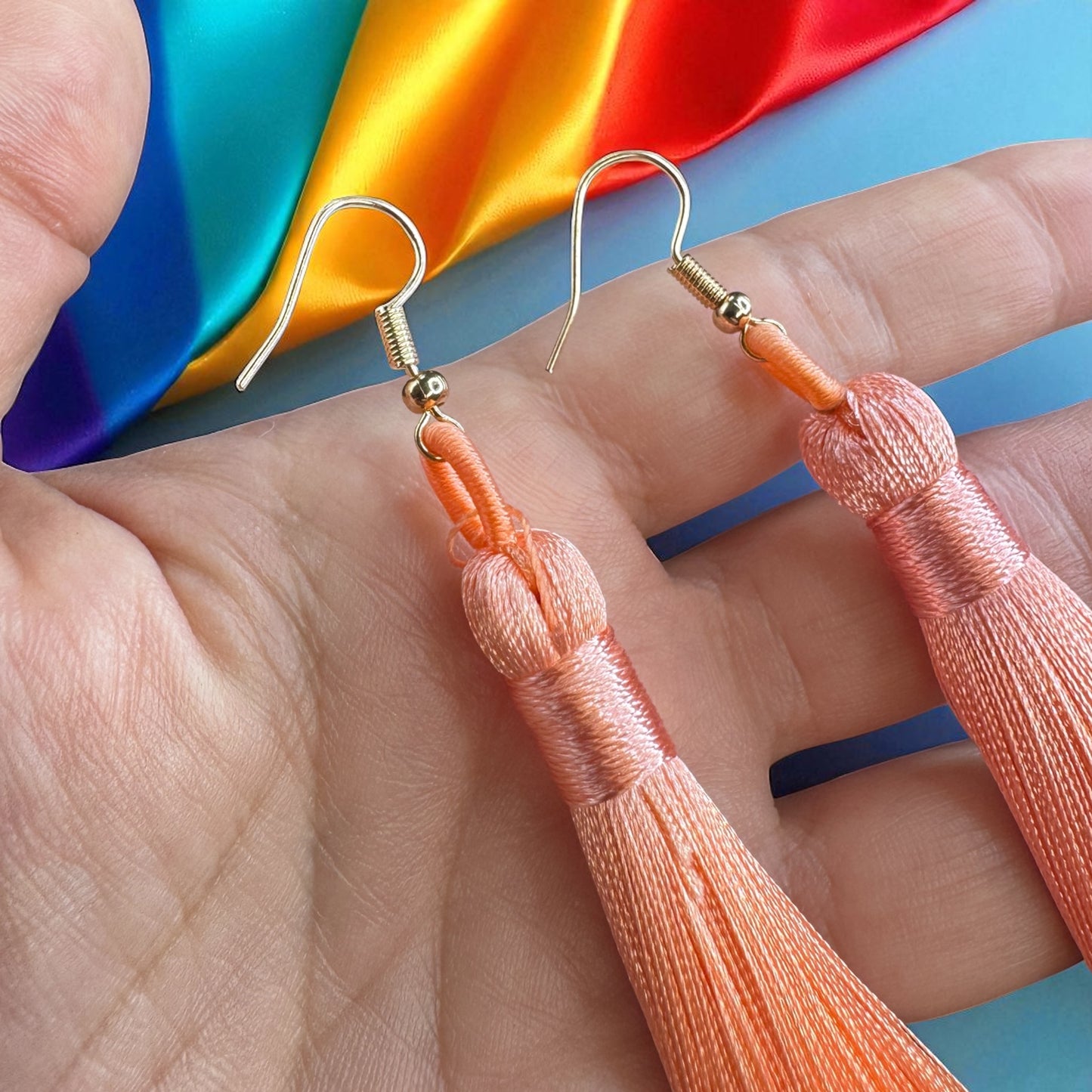 Tassel Power: Colorful Boho Dangle Earrings in 9 Vibrant Shades!