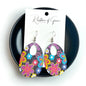 Colorful Hippie Chic Dangle Earrings – Groovy Style Awaits!✌️