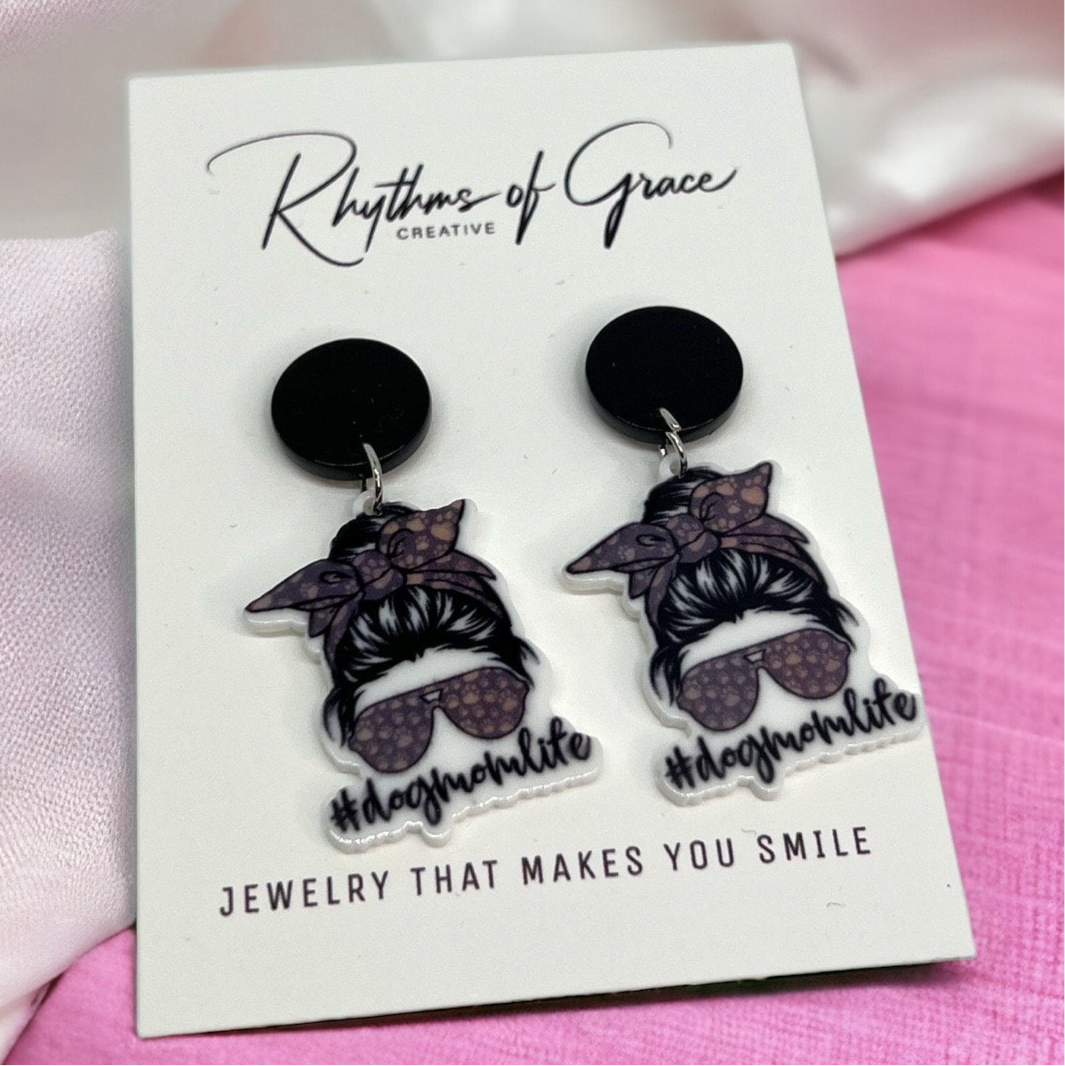 Dog Mom Earrings – Show Off Your Pup Pride! 🐶