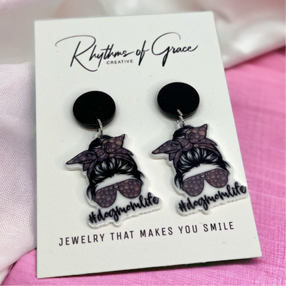Dog Mom Earrings – Show Off Your Pup Pride! 🐶