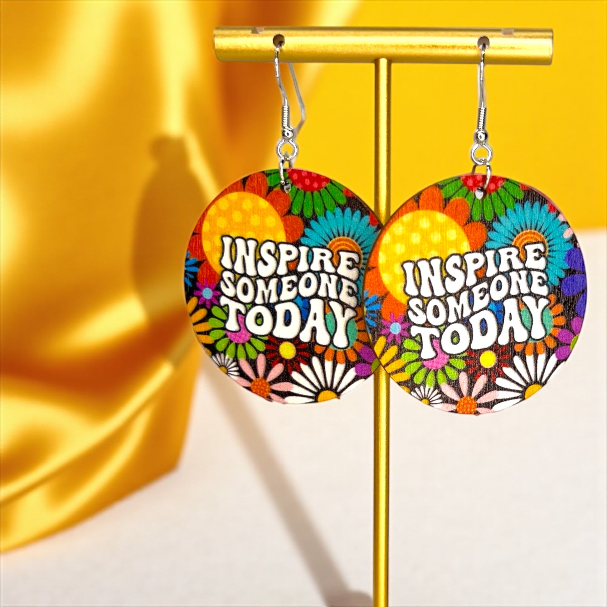 Kindness Earrings Collection: Spread Love & Positivity! 🌈 - Rhythms of Grace Creative