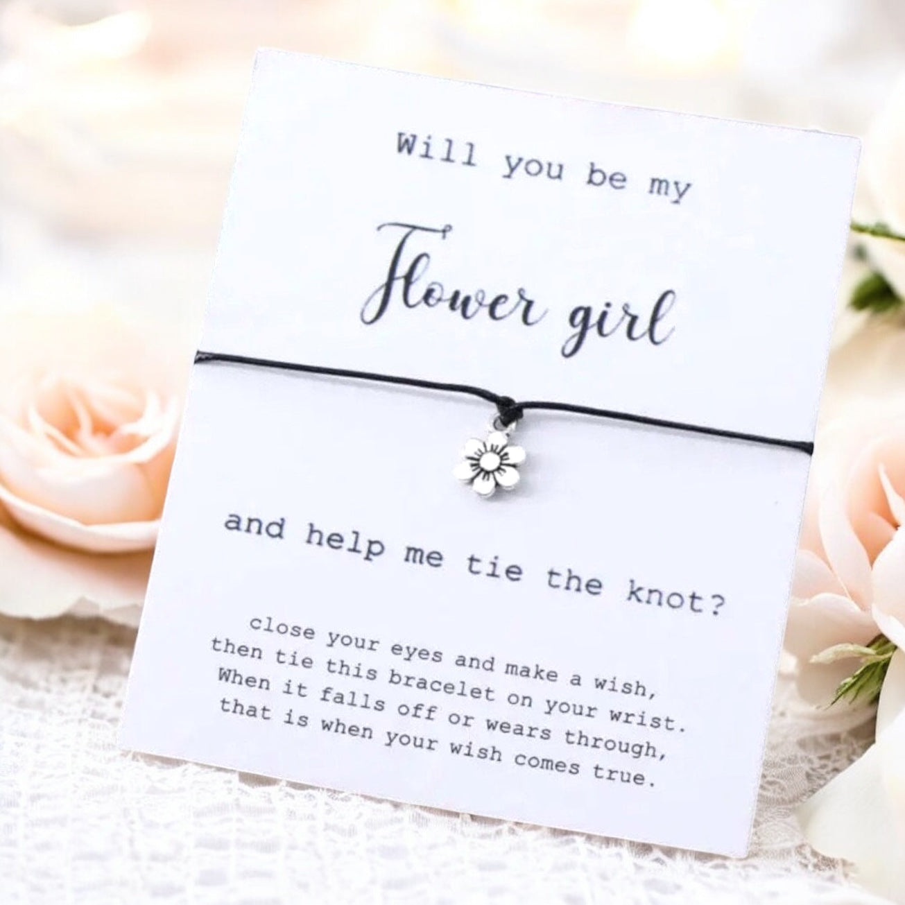 Flower Girl Magic: The Bracelet That Says 'You’re Hired!