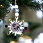 Saintsational Holiday Cheer: Handmade New Orleans Saints Snowflake Ornament!