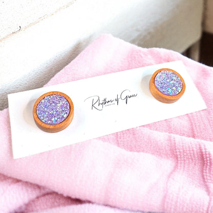 Sparkle & Shine: Faux Druzy Stud Earrings! ✨