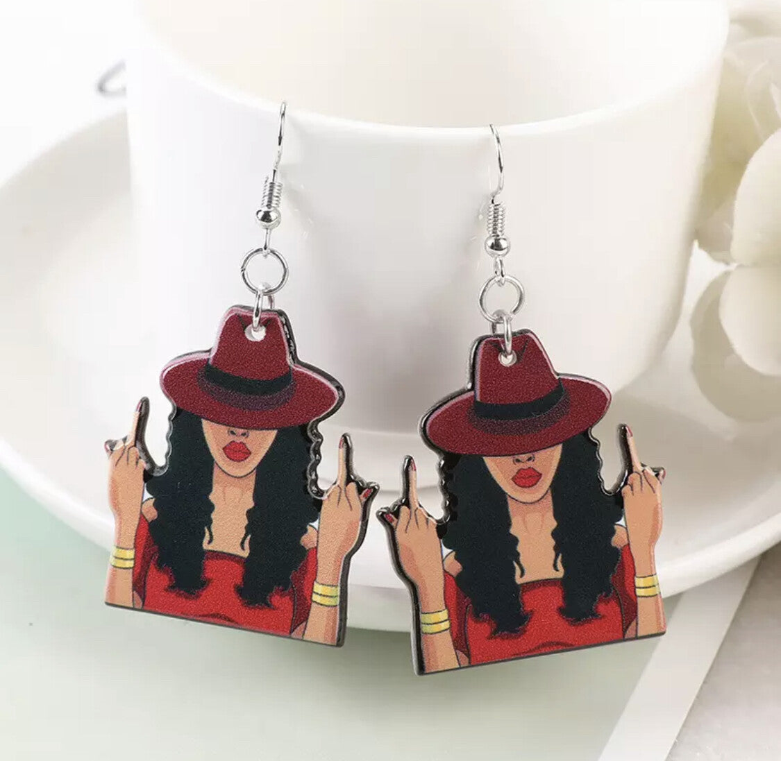 Sassy Queen Earrings - Unleash Your Inner Goddess! 🌟 - Rhythms of Grace Creative
