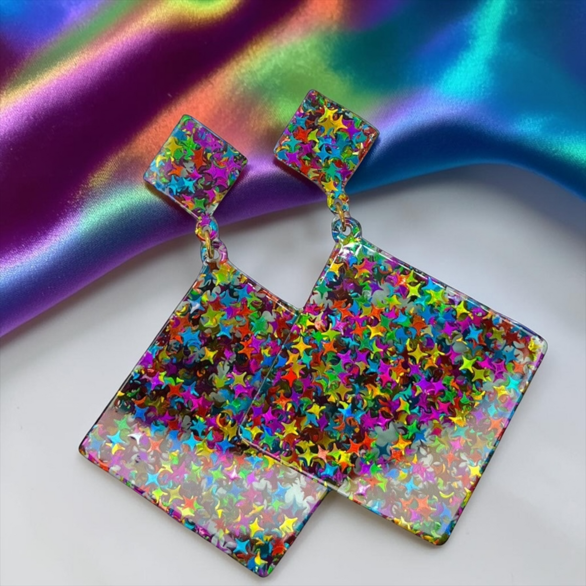 Glitter Up Your Life: Dazzling Oversized Earrings for Every Occasion!