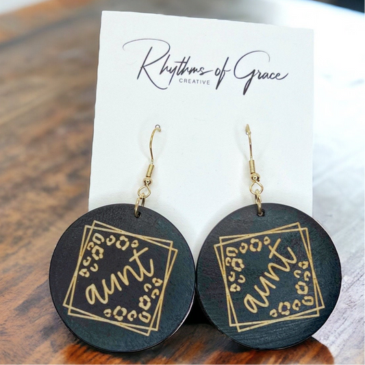 Auntie’s Boho Chic Earrings: The Perfect Gift for Your Favorite Human!