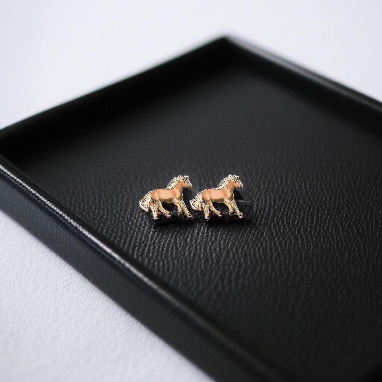 Hoofin' It in Style: Adorable Horse Stud Earrings!