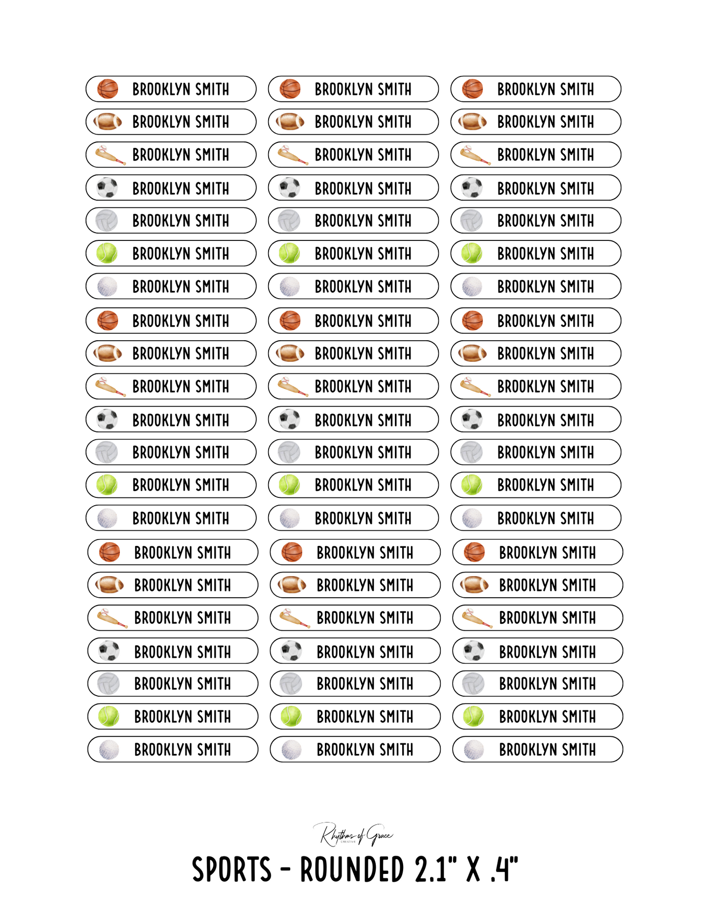 Back to School Personalized Character Labels – Waterproof & Customizable!