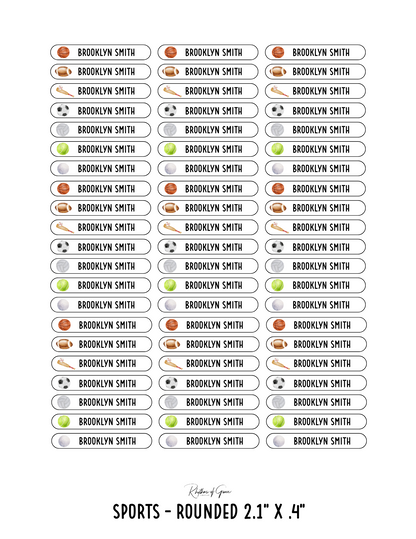 Back to School Personalized Character Labels – Waterproof & Customizable!