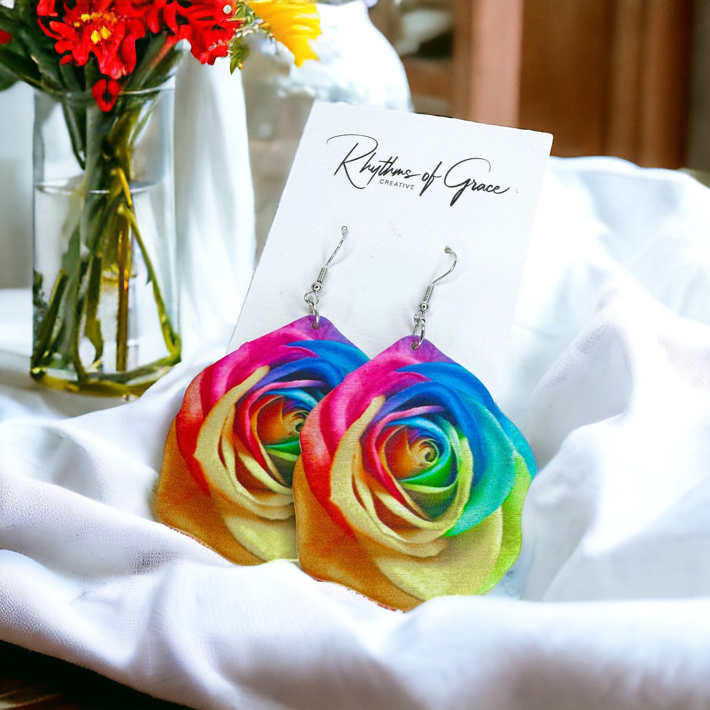 Blooming Beautiful: Colorful Flower Earrings for Every Occasion!