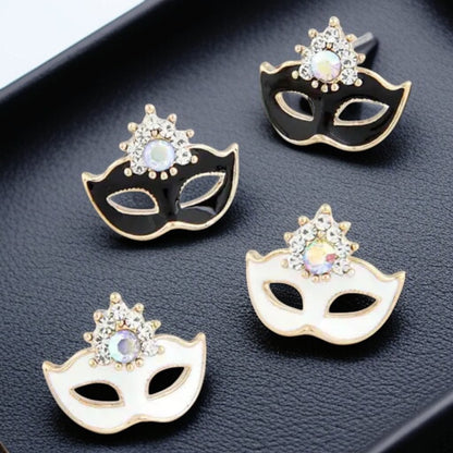 Mystical Masquerade Mask Earrings – Unveil the Mystery!