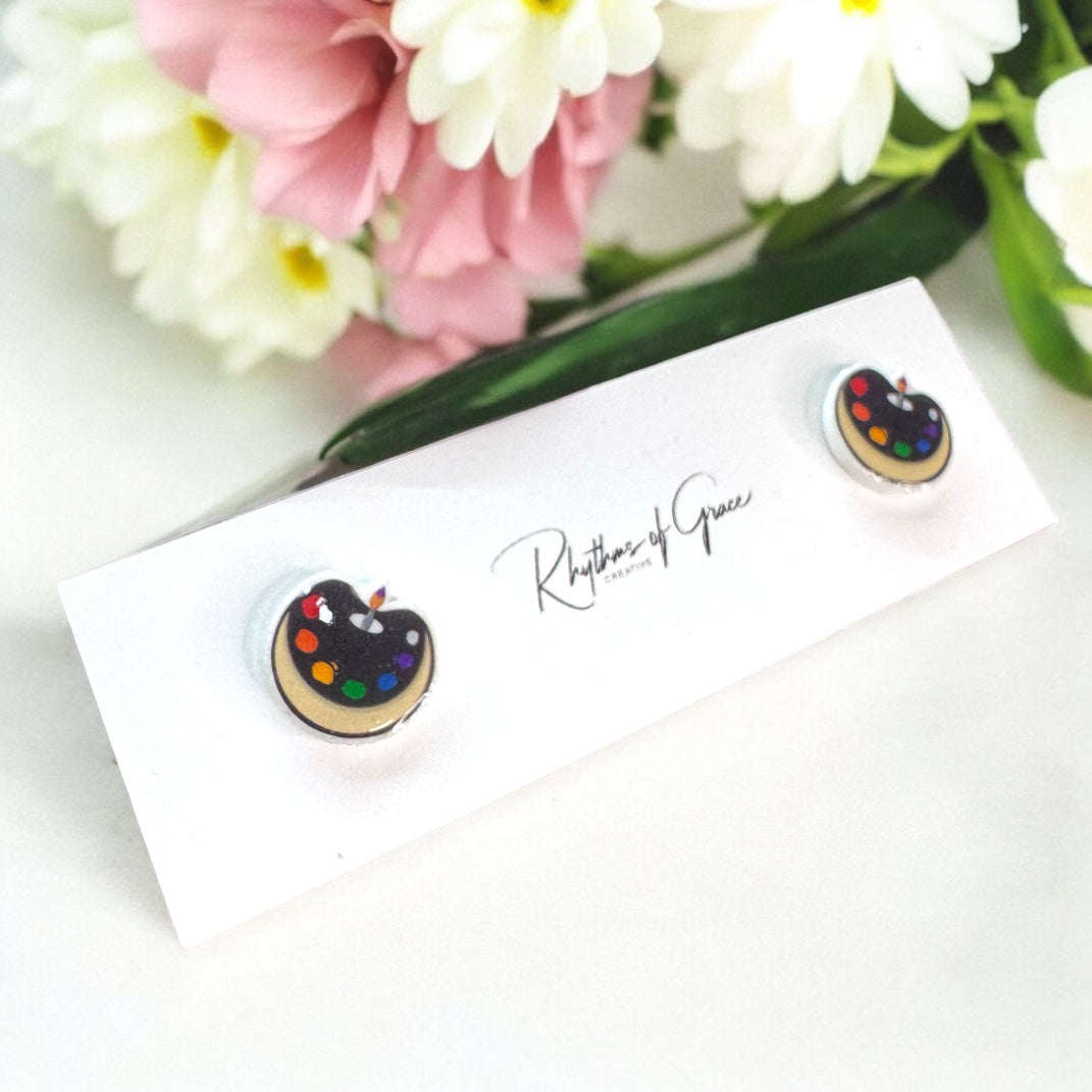 Artistic Vibes: Unique Stud Earrings for Creative Souls!