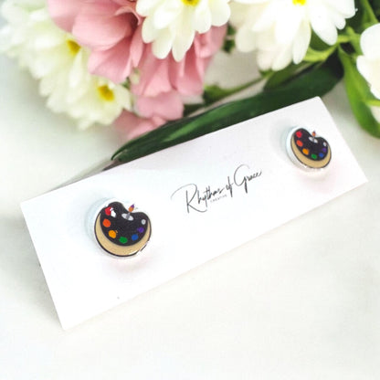 Artistic Vibes: Unique Stud Earrings for Creative Souls!
