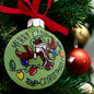 Unique Cajun Christmas Ornament - Merry Holiday Decor - Hand-Painted & Personalized