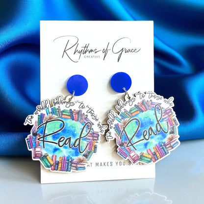 Librarian Earrings: Your New Favorite Accessory! 📚 - Rhythms of Grace Creative