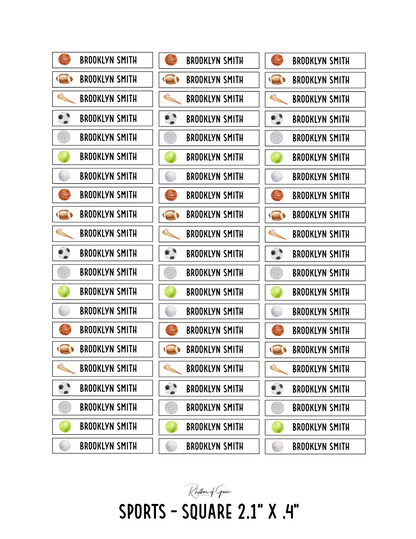 Back to School Personalized Character Labels – Waterproof & Customizable!