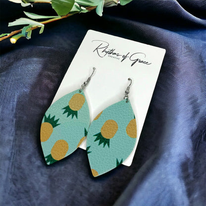 Pineapple Perfection: Swing into Summer with Our Cheeky Earrings! 🍍