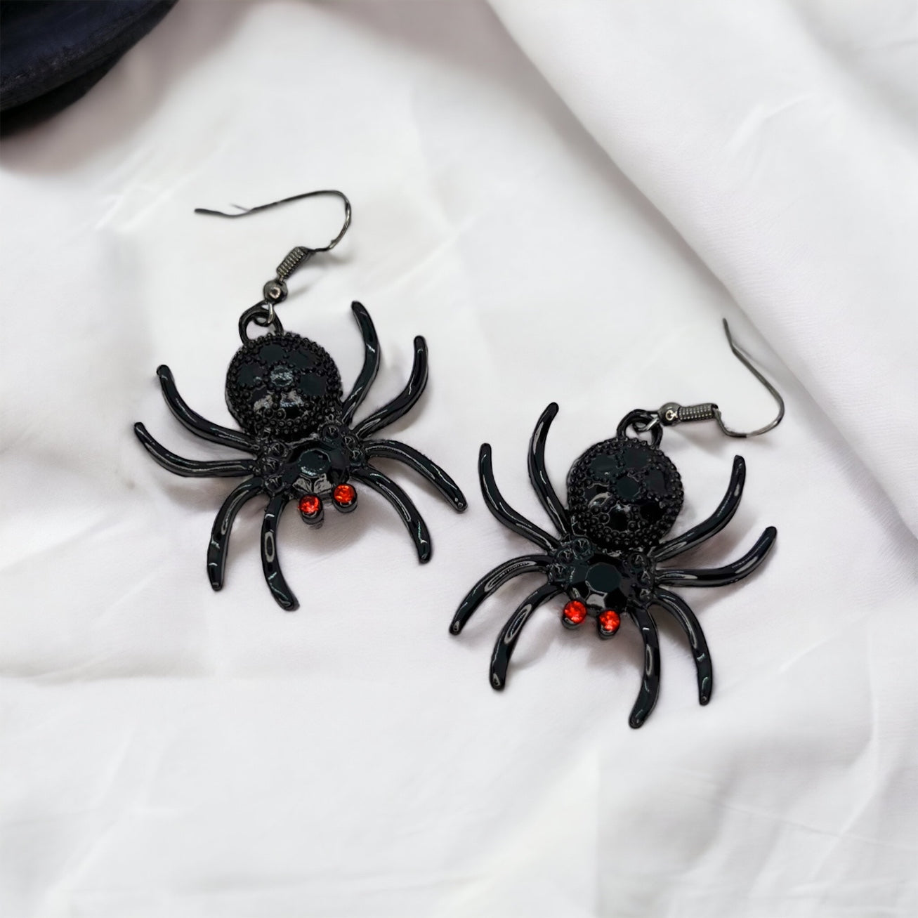 Spook-tacular Spider Dangle Earrings – Your Ultimate Halloween Glam! - Rhythms of Grace Creative